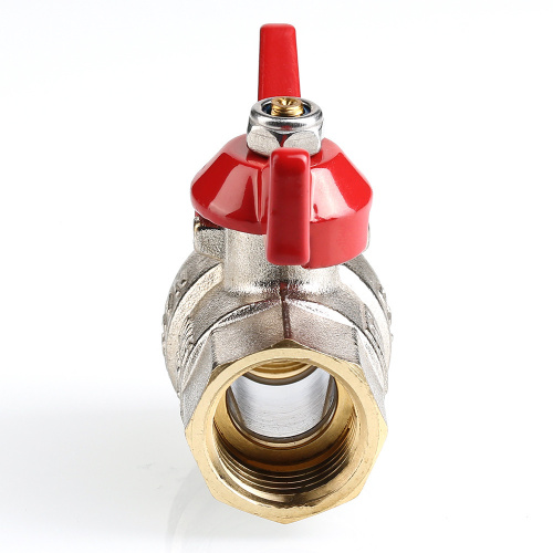 Кран шаровый VALTEC 3/4" вн.-вн. рукоятка бабочка фото в интернет-магазине САНТЕХСИТИ