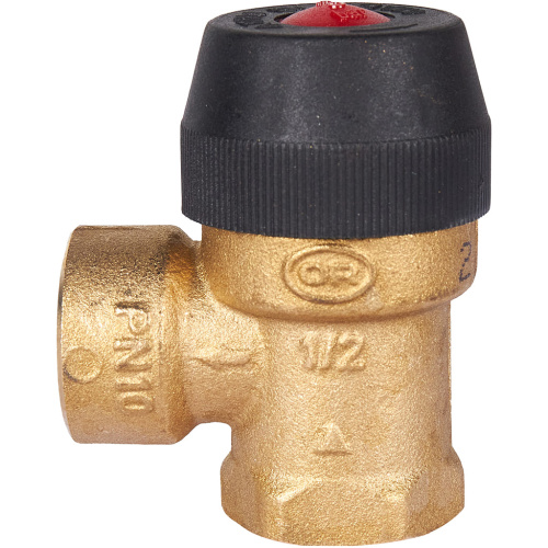 Клапан предохранительный для отопления 3 бар 1/2"х1/2"STOUT фото в интернет-магазине САНТЕХСИТИ