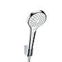 Hansgrohe Croma Select S Var Ручной душ с держателем, цвет: хром фото в интернет-магазине САНТЕХСИТИ