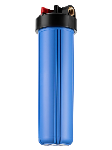 Магистральный фильтр Гейзер BB20 синий корпус фото в интернет-магазине САНТЕХСИТИ