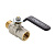 Кран шаровый VALTEC PERFECT-ГОСТ 1/2" вн.-нар. стальная рукоятка фото в интернет-магазине САНТЕХСИТИ