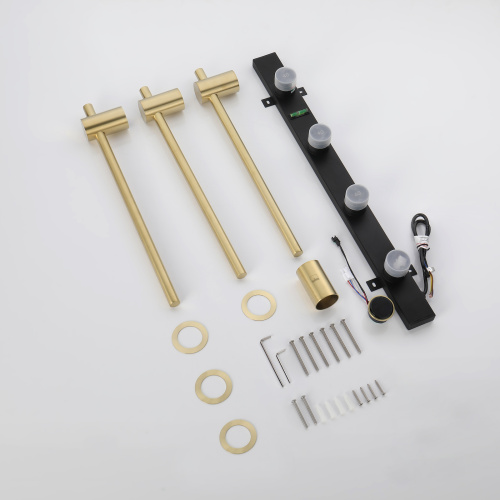 Полотенцесушитель электрический, встроенный Timo Saona 030/17SM золото матовое фото в интернет-магазине САНТЕХСИТИ