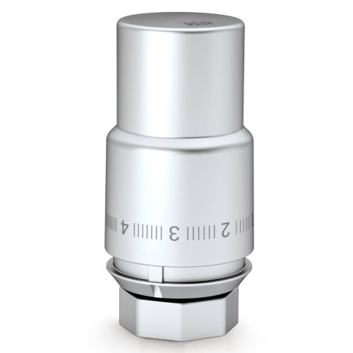 Термоголовка жидкостная ROYAL THERMO Design PRO М30х1,5 (матовый хром) фото в интернет-магазине САНТЕХСИТИ