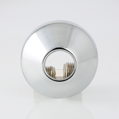 Резьбовой фитинг VALTEC Эксцентрик с декоративной чашкой 3/4"х1/2" фото в интернет-магазине САНТЕХСИТИ