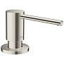 Hansgrohe Дозатор для жидкого мыла, цвет: сталь фото в интернет-магазине САНТЕХСИТИ