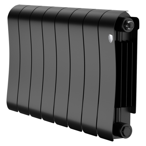 Радиатор биметаллический Royal Thermo Infinity 300 Noir Sable - 8 секц. фото в интернет-магазине САНТЕХСИТИ
