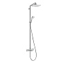 Hansgrohe Croma E 280 1jet Душевая система Showerpipe с термостатом для ванны, хром фото в интернет-магазине САНТЕХСИТИ