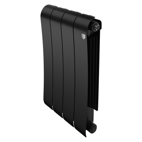 Радиатор биметаллический Royal Thermo Infinity 500 Noir Sable - 4 секц. фото в интернет-магазине САНТЕХСИТИ