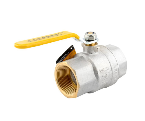 Кран шаровой Profactor для газа 11/2" вн.-вн. стальная рукоятка (3/18) фото в интернет-магазине САНТЕХСИТИ