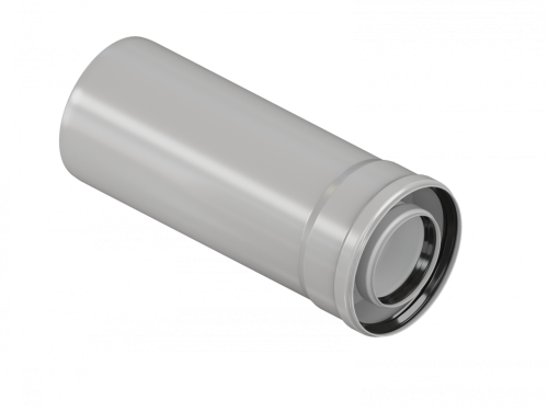 Удлинительная труба конденсационная VIVAT D60/100-0.25м фото в интернет-магазине САНТЕХСИТИ