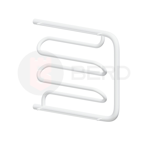 Полотенцесушитель цв. белый мат. D10 50х70 фото в интернет-магазине САНТЕХСИТИ