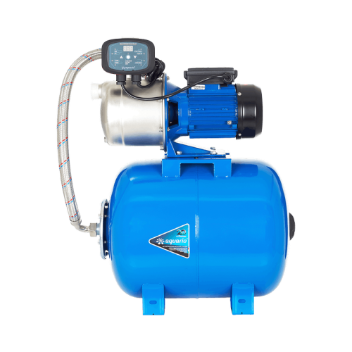 Насосная станция Aquario AUTO AJS-125A(M)-50л фото в интернет-магазине САНТЕХСИТИ