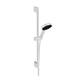 Hansgrohe Pulsify Душевой гарнитур: штанга 65см., ручной душ &Oslash;10.5см., 3jet Relaxation и шланг 160см., цвет: белый матовый фото в интернет-магазине САНТЕХСИТИ