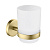 Стакан для зубных щеток Timo Saona 13031/17 золото матовое фото в интернет-магазине САНТЕХСИТИ