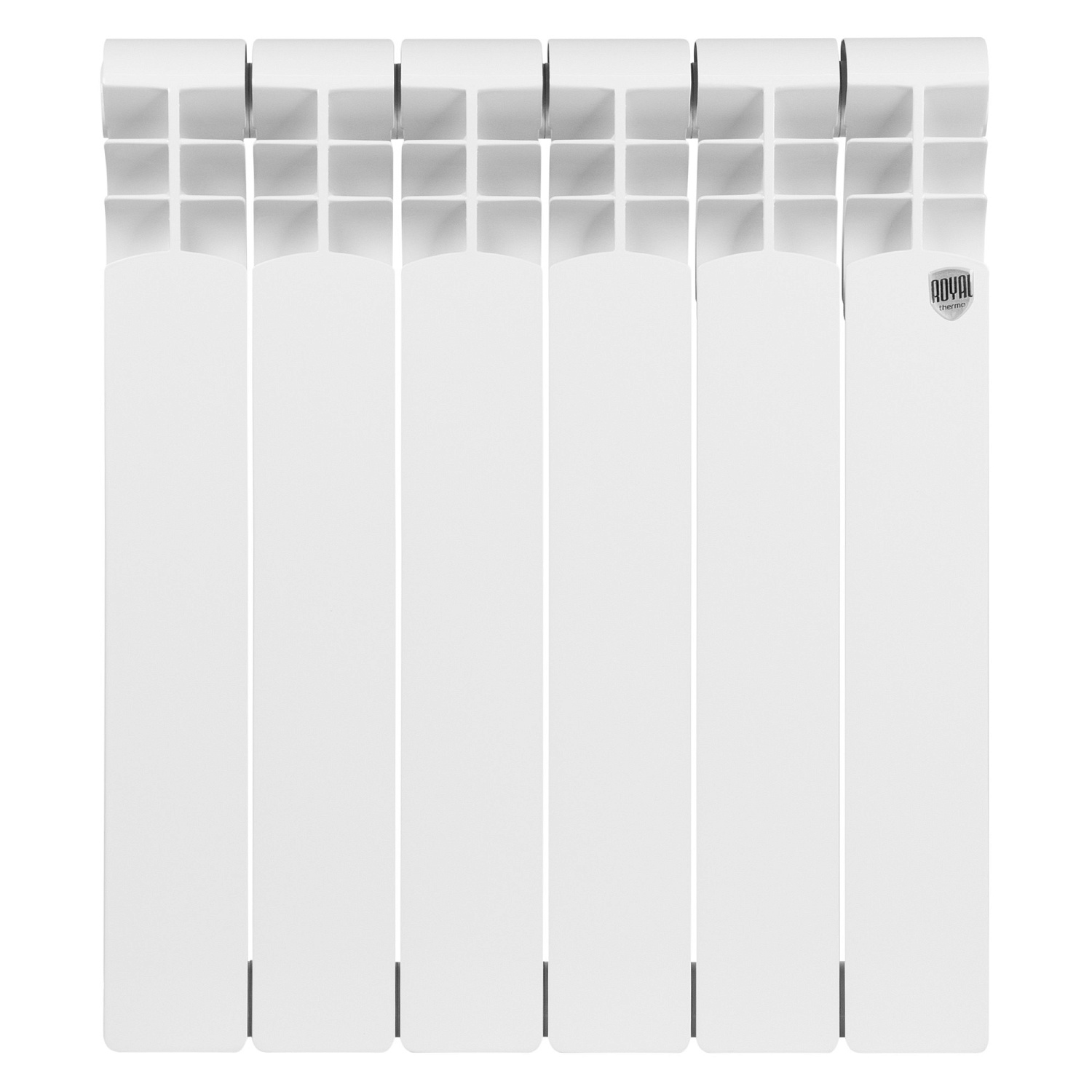 Радиатор биметаллический Royal Thermo MONOBLOCK B 2.0 500 - 6 секц. фото в интернет-магазине САНТЕХСИТИ