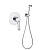 Смеситель с гигиеническим душем встраиваемый VIEIR V083553 фото в интернет-магазине САНТЕХСИТИ