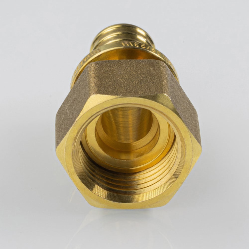 Аксиальный фитинг VALTEC Муфта с накидной гайкой 20х1/2" фото в интернет-магазине САНТЕХСИТИ