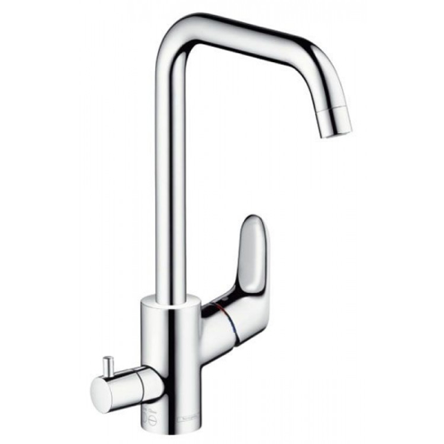 Hansgrohe Focus, Смеситель для кухни, с запорным вентилем, для посудомоечной машины, Цвет: хром фото в интернет-магазине САНТЕХСИТИ