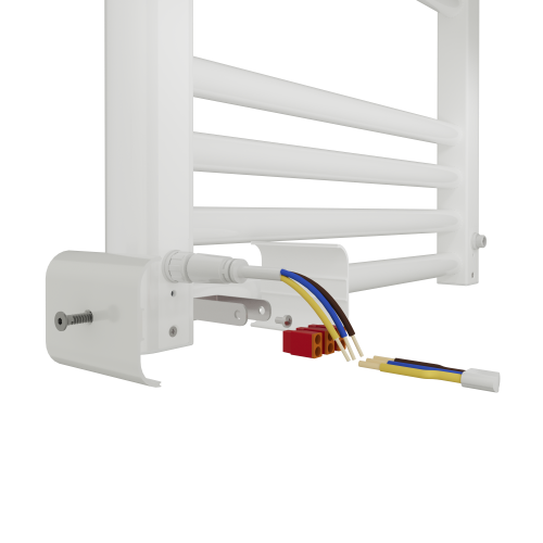Полотенцесушитель RIFAR электрический D-BEND черный матовый цвет 600х1800х68 500Вт фото в интернет-магазине САНТЕХСИТИ