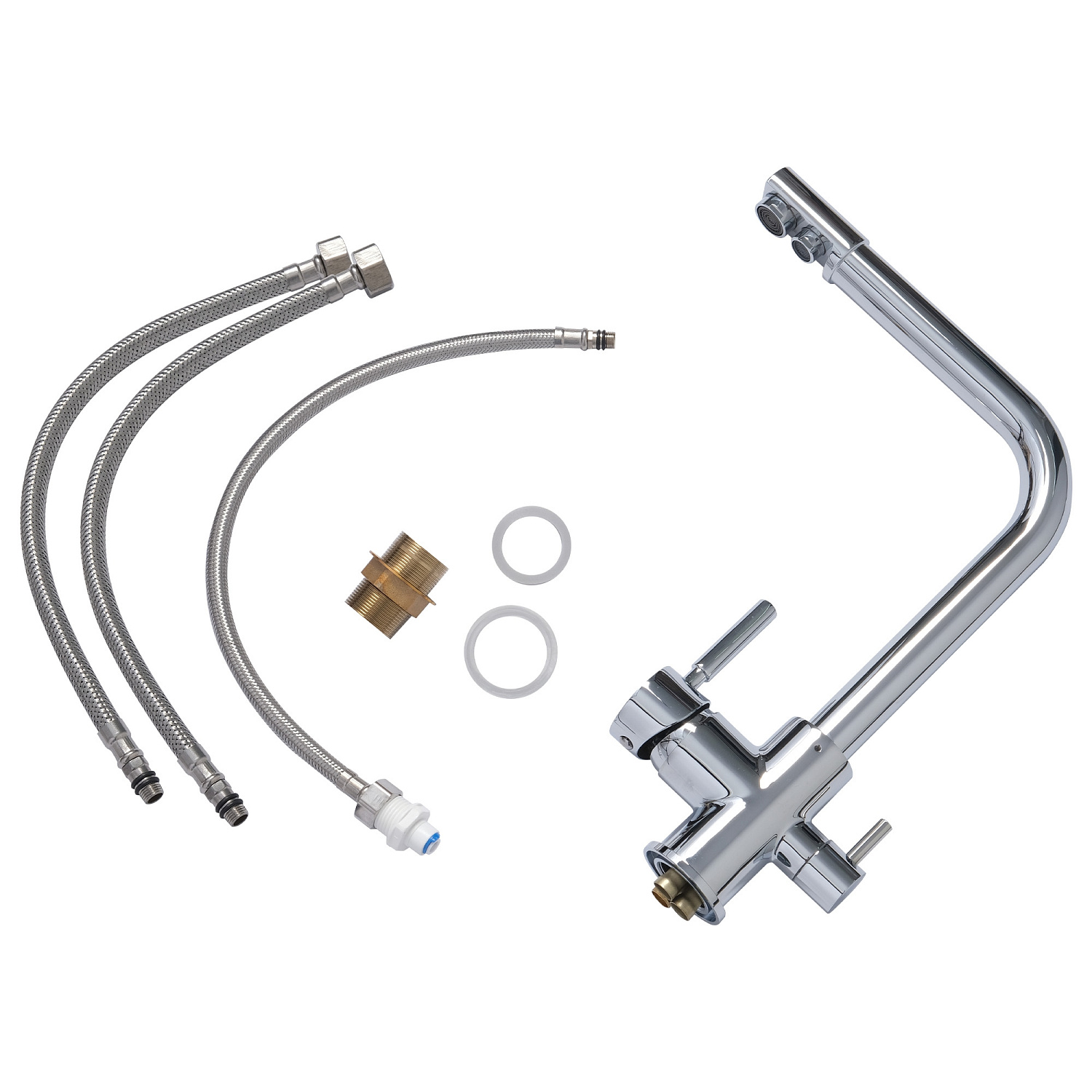 Смеситель OASIS для кухни L1007GF фото в интернет-магазине САНТЕХСИТИ