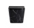 EG633Black-W Подвесной унитаз EvaGold мрамор черно-белый, безободковый, сид. черн. мат. тонкое ДП фото в интернет-магазине САНТЕХСИТИ
