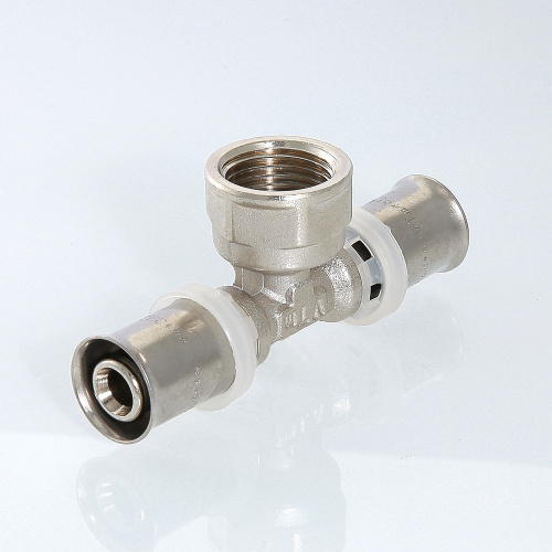 Пресс фитинг VALTEC Тройник с переходом на вн. р. 40х1"х40 фото в интернет-магазине САНТЕХСИТИ