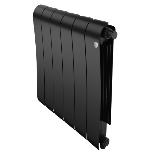 Радиатор биметаллический Royal Thermo Infinity 500 Noir Sable VR80 - 6 секц. фото в интернет-магазине САНТЕХСИТИ