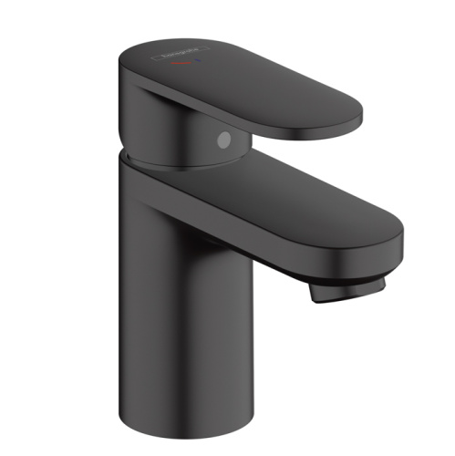 Hansgrohe Vernis Blend Смеситель для раковины, излив 70 мм, цвет: матовый черный фото в интернет-магазине САНТЕХСИТИ