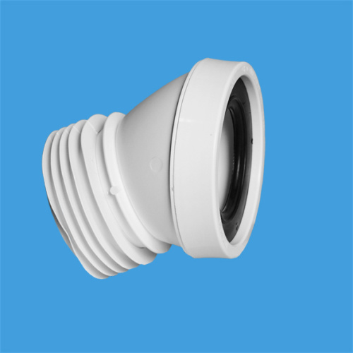 Фановая труба (L140мм) под углом 22° с прокладкой MCALPINE фото в интернет-магазине САНТЕХСИТИ