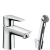 Hansgrohe Talis E, Смеситель для раковины с гигиеническим душем, с донным клапаном, Цвет: хром фото в интернет-магазине САНТЕХСИТИ