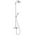 Hansgrohe Croma Душевая система Showerpipe: верхний душ 220 1jet, ручной душ, термостат для ванны, штанга для душа, держатель, излив 186мм, цвет: хром фото в интернет-магазине САНТЕХСИТИ Hansgrohe Croma Душевая система Showerpipe: верхний душ 220 1jet, ручной душ, термостат для ванны, штанга для душа, держатель, излив 186мм, цвет: хром фото в интернет-магазине САНТЕХСИТИ