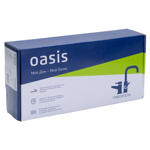 Смеситель OASIS для кухни L1000HCG фото в интернет-магазине САНТЕХСИТИ
