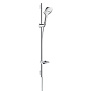 Hansgrohe Raindance Select E Душевой набор: штанга 90см., ручной душ 120, 3jet (Rain, RainAir, WhirlAir), мыльница, шланг, цвет: белый/хром фото в интернет-магазине САНТЕХСИТИ