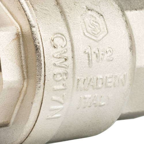 Кран шаровый STOUT 11/2" вн.-нар. стальная рукоятка фото в интернет-магазине САНТЕХСИТИ