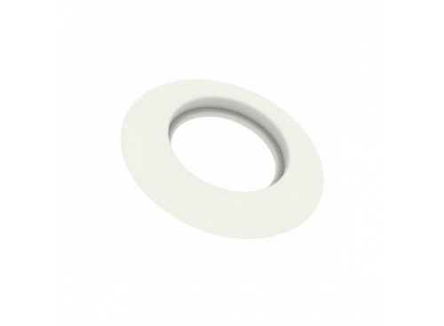 Накладка декоративная VIVAT D100 (белая) фото в интернет-магазине САНТЕХСИТИ