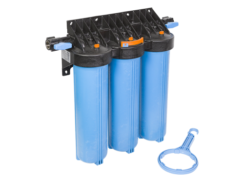 Магистральный фильтр ДЖИЛЕКС BB20 1М Т3 3х ступенчатый фото в интернет-магазине САНТЕХСИТИ