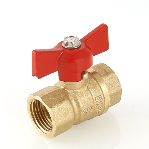 Кран шаровой VALTEC СТАНДАРТ 1/2" бабочка вн.-вн. (60) фото в интернет-магазине САНТЕХСИТИ