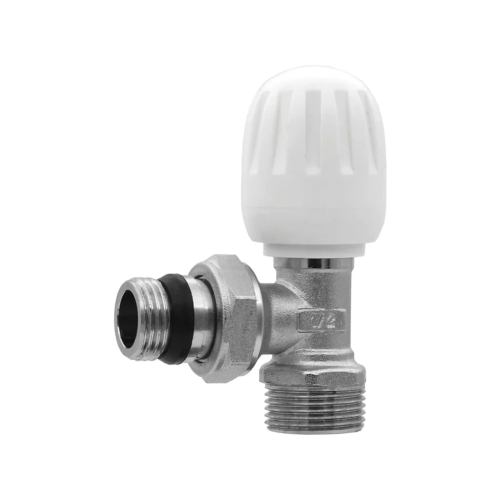 Вентиль регулировочный радиаторный VIEIR 1/2"х3/4EK (под евроконус) верхний угловой фото в интернет-магазине САНТЕХСИТИ