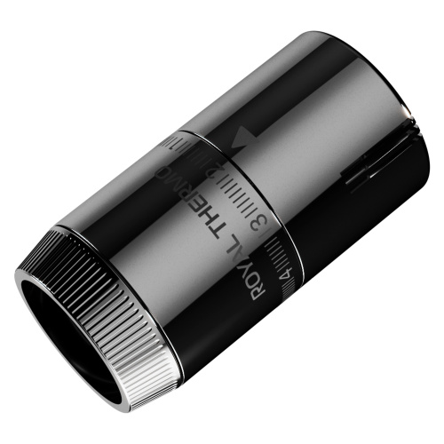 Термоголовка жидкостная Royal Thermo Design М30х1,5 (хром) фото в интернет-магазине САНТЕХСИТИ
