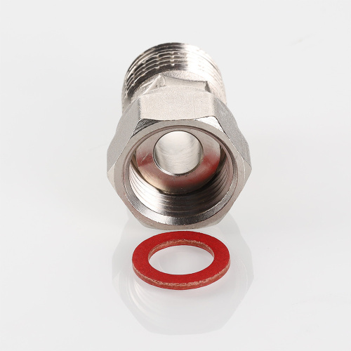 Резьбовой фитинг VALTEC Полусгон прямой с накидной гайкой, 3/4"x1/2" фото в интернет-магазине САНТЕХСИТИ