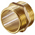 Резьбовой фитинг TIM Ниппель (латун.) нар/нар 3/4" фото в интернет-магазине САНТЕХСИТИ