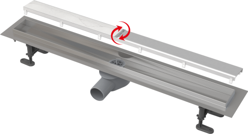 Трап для душа ALCAPLAST APZ13-DOUBLE9-550 фото в интернет-магазине САНТЕХСИТИ