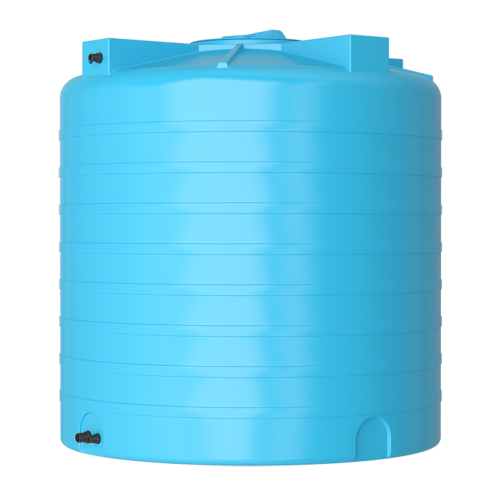 Бак для воды АКВАТЕК ATV 2000 (синий) с паплавком фото в интернет-магазине САНТЕХСИТИ