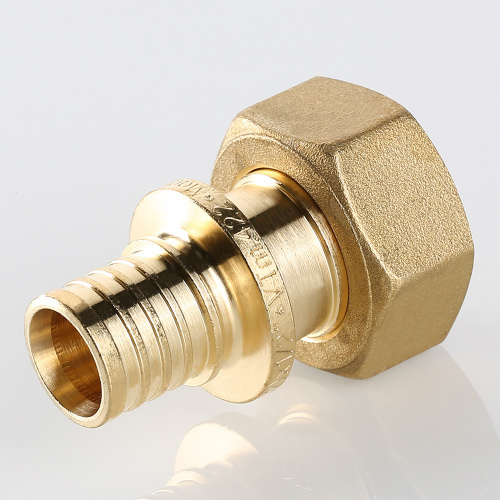 Аксиальный фитинг VALTEC Муфта с накидной гайкой 20х1/2" фото в интернет-магазине САНТЕХСИТИ