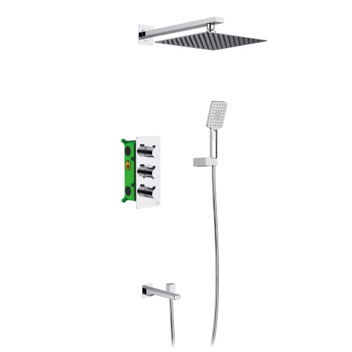 Душевая система встроенная с термостатом Timo Petruma SX-5149/00SM хром фото в интернет-магазине САНТЕХСИТИ