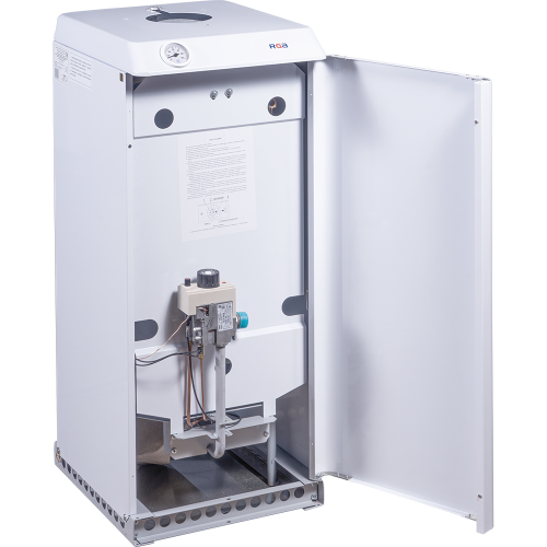 Котел газовый напольный двухконтурный АОГВК RGA xChange боковое подключение 11K фото в интернет-магазине САНТЕХСИТИ