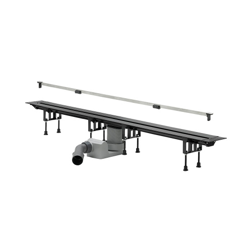 Трап для душа VIEGA Advantix Vario Модель 4965.20 с решеткой (матовая сталь) и опорами 300-1200мм фото в интернет-магазине САНТЕХСИТИ