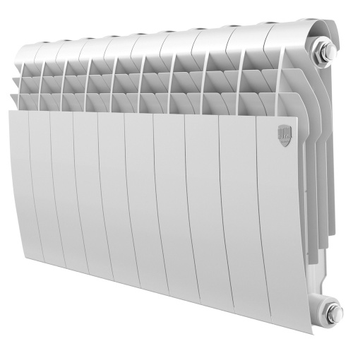Радиатор биметаллический Royal Thermo BiLiner 350 /Bianco Traffico - 10 секций фото в интернет-магазине САНТЕХСИТИ