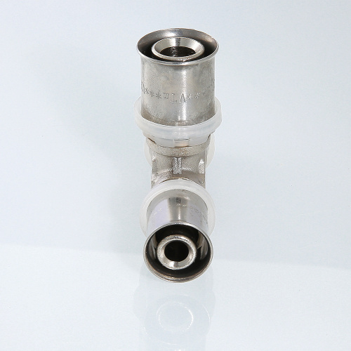 Пресс фитинг VALTEC Тройник 20х20х20 фото в интернет-магазине САНТЕХСИТИ