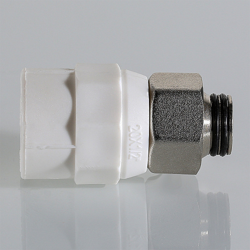 PPr VALTEC Муфта c накидной гайкой для перехода на КОНУС 20х1/2" фото в интернет-магазине САНТЕХСИТИ